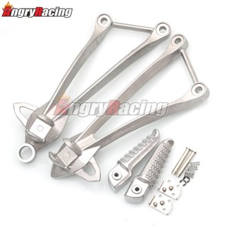 ที่พักเท้ารถจักรยานยนต์ สําหรับ Kawasaki Ninja ZX6R ZX-6R 2009-2017 ZX636 2013-2017 ZX10R ZX-10R 2008 2009 2010
