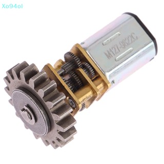 Xo94ol อัตราส่วนการลดความเร็ว 1:212 48-96RPM แรงบิดขนาดใหญ่ สําหรับรถบังคับ DC 3-6V N20 Micro Metal พร้อมมอเตอร์เฟือง TH