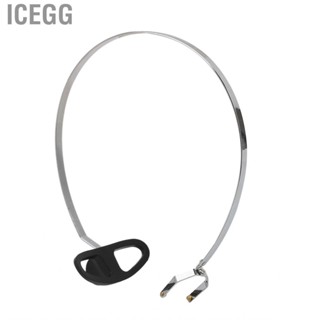 Icegg Audiometer Headband  Lightweight  Conduction  Multi Purpose Stainless Steel Portable for 2 Pin