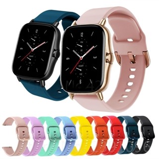 สายนาฬิกาข้อมือซิลิโคน สําหรับ Huami Amazfit Bip 5 Bip5 bip3 3 Pro Smart Watch Band Sport Bracelet For Xiaomi Amazfit Bip S/U /GTS 4 Mini