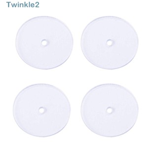 Twinkle แผ่นดิสก์พลาสติก ใช้ซ้ําได้ 10 มม. สําหรับต่างหู 100 ชิ้น