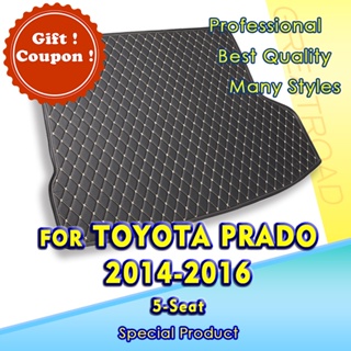 พรมปูพื้นรถยนต์ สําหรับ Toyota Prado(five Seats)2014 2015 2016