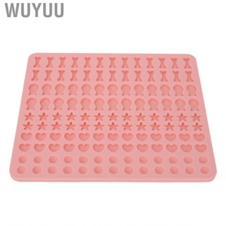 Wuyuu Silicone Baking Mold Heart  Star Fish Shape Candy for Jelly Dog Treat