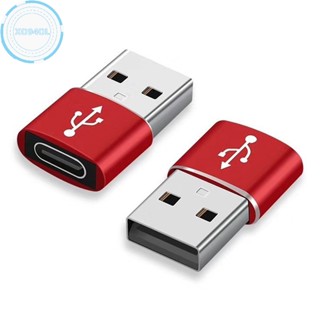 Xo94ol อะแดปเตอร์แปลงสายชาร์จ USB OTG ตัวผู้ เป็น Type C ตัวเมีย สําหรับชาร์จโทรศัพท์มือถือ TH