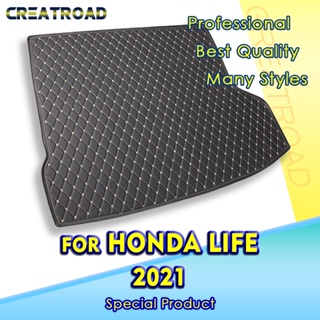 พรมปูพื้นรถยนต์ อุปกรณ์เสริม สําหรับตกแต่งภายในรถยนต์ HONDA LIFE 2021