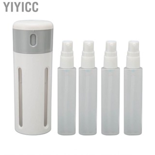 Yiyicc Travel  Dispenser  Portable Gray Durable Reusable Easy To Operate 4 in 1 for Toiletries