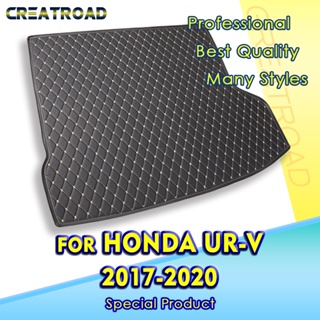 พรมปูพื้นรถยนต์ อุปกรณ์เสริม สําหรับตกแต่งภายในรถยนต์ HONDA UR-V 2017 2018 2019 2020