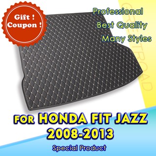 พรมปูพื้นรถยนต์ สําหรับ Honda Fit Jazz Hatchback 2008 2009 2010 2011 2012 2013