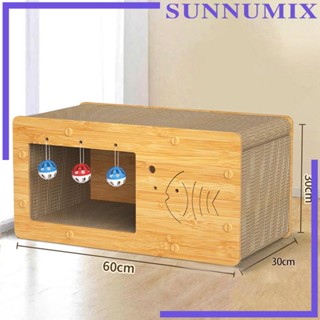 [Sunnimix] ที่นอนแมว กันลื่น พร้อมบอร์ดขูดขีด เฟอร์นิเจอร์ สําหรับแมว