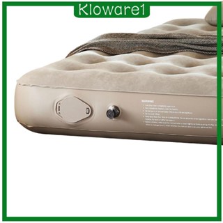 [Kloware1] ที่นอนเป่าลมอัตโนมัติ แบบปั๊มลมไฟฟ้าในตัว สําหรับตั้งแคมป์ ในร่ม