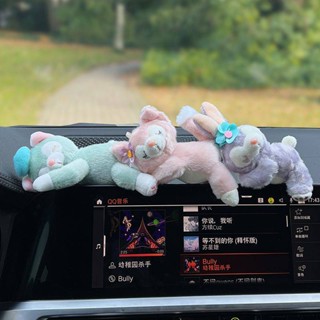 Car Interior Decoration Ornament Car Center Console Display Screen Decoration Cartoon Cute Plush Lying Doll Car Decoration Car decoration