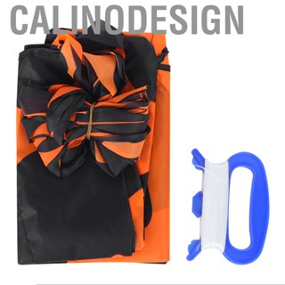 Calinodesign Single Line Kite Orange Spots 4 Meter Octopus Outdoor Fun Toy For Child Hot