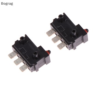 [Bogr] สวิตช์ไมโครลิมิต แนวตั้ง กันน้ํา 3Pin สําหรับ Rocker Switch DJ1G-AG29 2 ชิ้น