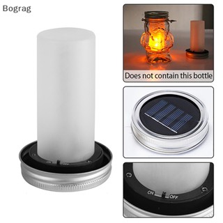 [Bogr] ไฟฉาย LED พลังงานแสงอาทิตย์ สําหรับตกแต่งสวน คริสต์มาส 1 ชิ้น