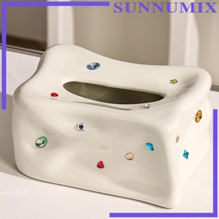 [Sunnimix] กล่องทิชชู่ กระดาษเช็ดปาก แบบสร้างสรรค์ สําหรับห้องน้ํา ห้องครัว ร้านอาหาร