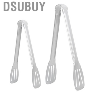 Dsubuy Stainless Steel  Tongs  Hot Bread Cake Steak  Kitchen Utensils Bu CS