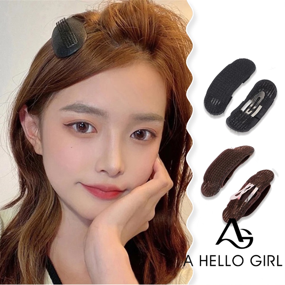 A HELLO GIRL กิ๊บติดผมฟองน้ํา รูปหัวกะโหลก แบบซ่อนได้ สําหรับผู้หญิง