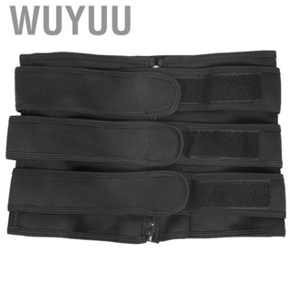 Wuyuu Adjustable Lumbar Support Belt Waist Trainer Body Slimmer Shaper Trimmer for