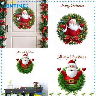 Lontime สติกเกอร์ติดผนัง ลาย Navidad Year Christmas Merry Christmas 2 ชิ้น ต่อชุด