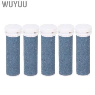 Wuyuu 5pcs Foot Care Roller Head Washable Reusable Pedicure Refill Rollers Coarse Replacement  Rough Cracked Skin Calluse