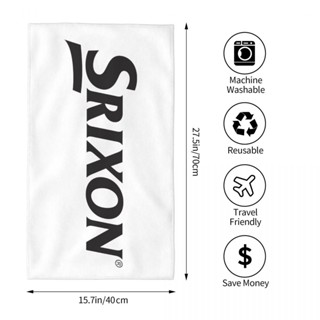 Srixon โลโก้กอล์ฟ ผ้าขนหนู ดูดซับ สี่เหลี่ยม ผ้าขนหนูเช็ดหน้า ผ้าขนหนูหัว ผ้าขนหนูอาบน้ํา วิ่ง ฟิตเนส โยคะ ผ้าขนหนูกีฬากลางแจ้ง 70x40 ซม.