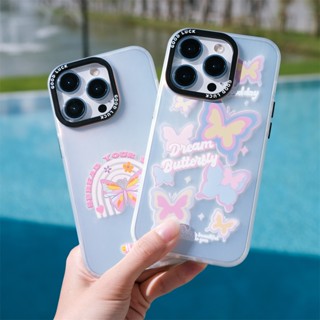 【สำหรับ SAMSUNG】Samsungซิลิโคนเคสโทรศัพท์เข้ากันได้กับA73 A53 Note8 Note9 Note10 S20FE S21FE Y2Kสีผีเสื้อเคสโทรศัพท์