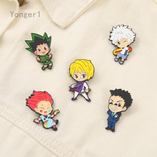 Yonger เข็มกลัดเคลือบ ลายการ์ตูนอนิเมะ HunterXHunter น่ารัก ของขวัญสําหรับเพื่อน