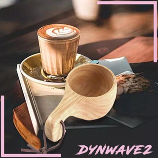 [Dynwave2] แก้วน้ําไม้ ขนาดเล็ก น้ําหนักเบา แฮนด์เมด สําหรับตั้งแคมป์ เดินป่า บ้าน