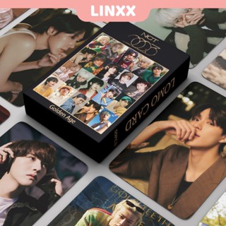 Linxx โปสการ์ด อัลบั้มโลโม่ ลายศิลปินเกาหลี NCT 2023 สีทอง 55 ชิ้น