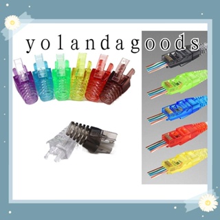 Yola RJ45 CAT6 บูทสายแลน อีเธอร์เน็ต ป้องกันสายแลน หลากสี ทนทาน CAT6