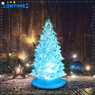 Lontime โคมไฟ LED เรืองแสง 15 ซม. หลากสี สําหรับตกแต่งต้นคริสต์มาส 2 ชิ้น