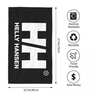 Helly Hansen ผ้าขนหนู ทรงสี่เหลี่ยม ขนาด 70x40 ซม. สําหรับเล่นกีฬา โยคะ ฟิตเนส วิ่ง กลางแจ้ง