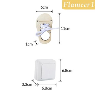 [flameer1] ของเล่นบอร์ดไม้ อเนกประสงค์ DIY สําหรับเด็ก 6 ชิ้น