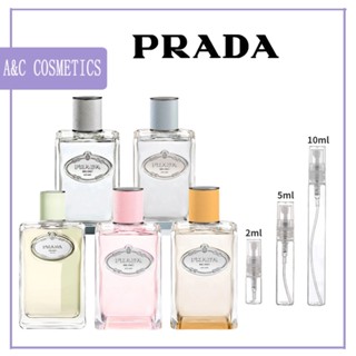 แท้💯%【🚛จัดส่งที่รวดเร็ว】 Prada Infusion De Rose &amp; DIris &amp; Mandarine &amp; DAmande &amp; DIris Cèdre EDP 2ml/5ml/10ml