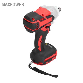 Maxpower ประแจผลกระทบไฟฟ้าไร้สายไดร์เวอร์ไร้สาย 1/2in Chuck 18V เครื่องมือสำหรับการบำรุงรักษา