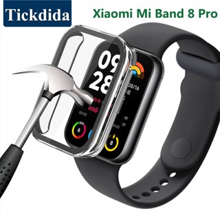 ฟิล์มกระจกนิรภัยกันรอยหน้าจอ แบบแข็ง สําหรับ Xiaomi Band 8 Pro Xiaomi Mi Band 8 Pro