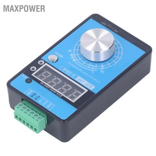  Maxpower เครื่องกำเนิดสัญญาณแรงดันไฟฟ้ากระแสตรง DC 0-10V 0-22mA เอาท์พุตเครื่องจำลองอนาล็อก แหล่งจ่ายไฟ