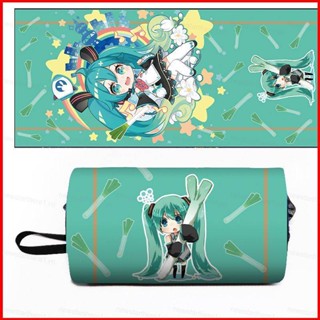 Ere1 Hatsune Miku กระเป๋าดินสอ อเนกประสงค์ ลายการ์ตูนน่ารัก จุของได้เยอะ สําหรับนักเรียน ปากกา เครื่องเขียน