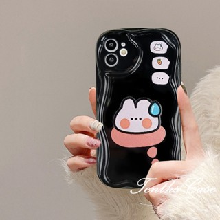 เคสโทรศัพท์มือถือนิ่ม ขอบโค้ง ลายกระต่ายน่ารัก 3D สําหรับ Realme C53 C55 C35 C33 C31 C30 C21Y C25 C25s C25Y C12 C21 C20 C20A C11 C15 8i 6i 5i 5s 5 Narzo 50A 50i Prime