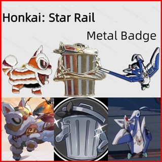 Ere1 Honkai: เข็มกลัด รูปการ์ตูนอนิเมะ Star Rail Pins น่ารัก เครื่องประดับแฟชั่น