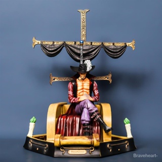 โมเดลฟิกเกอร์ One Piece Qiwu Sea Throne Hawkeye Mihawk ของขวัญวันเกิด ของเล่นสําหรับเด็ก SB5451