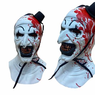 Art The Clown Joker Clown Mask Cosplay Costume Masquerade Halloween Party NEW.