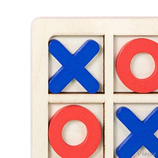 [Viocee] ของเล่นไม้ TAC Toe Classic Leisure เสริมการศึกษาเด็ก