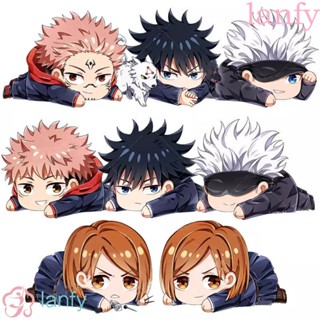 Lanfy ตุ๊กตาอนิเมะ Jujutsu Kaisen Fushiguro Megumi Yuji Itadori Gojo Satoru สองด้าน ขนาด 33x45 ซม.