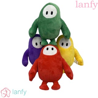 Lanfy ตุ๊กตาฟิกเกอร์ รูปการ์ตูนอนิเมะ Jellybeans Fall Guys น่ารัก ของเล่นสําหรับเด็ก