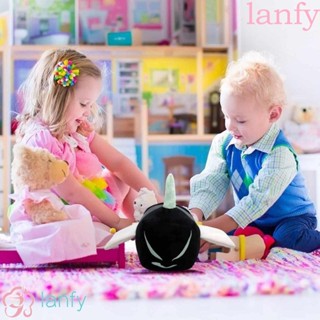 Lanfy ตุ๊กตานุ่ม รูปการ์ตูนผึ้งน่ารัก ของเล่นสําหรับเด็ก