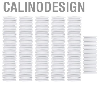 Calinodesign 100pcs Foam Fishing Winding Spools Board Line Plates Tool