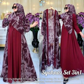 - ขายดีที่สุด !! 3in1 Gamis ชุดเดรส เบบี้ดอล เนื้อแมตต์ พรีเมี่ยม เชิญขนาดใหญ่ สําหรับผู้หญิงชาวมุสลิม XXL