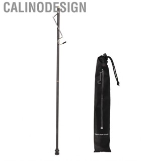 Calinodesign Folding Lantern Stand Pole  Portable Aluminium Alloy Camping for Picnic