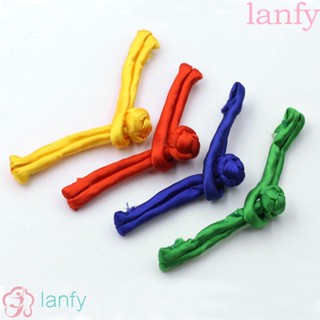 Lanfy กระดุมริบบิ้น รูปกบจีน แฮนด์เมด สําหรับเย็บผ้า กี่เพ้า